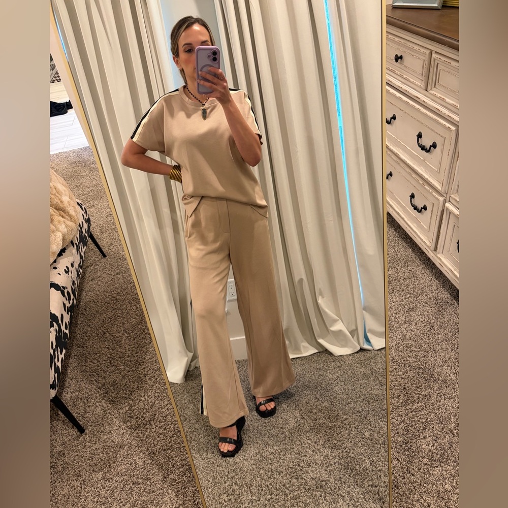 Elegant Tan Women's Set